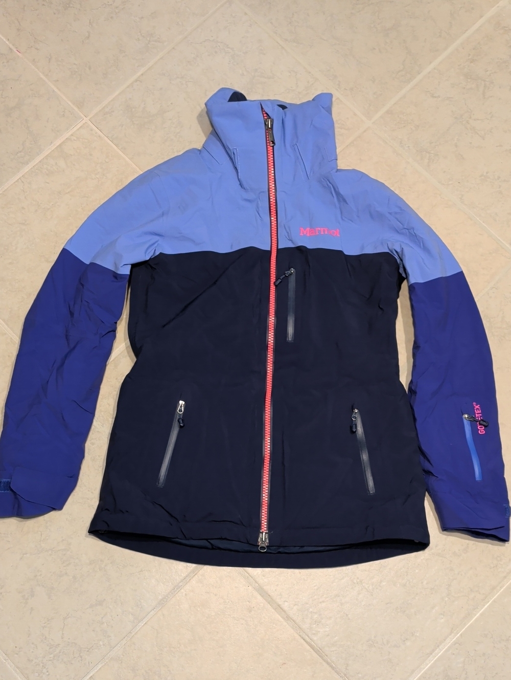 Marmot Womens Pink/Purple Gortex Jacket